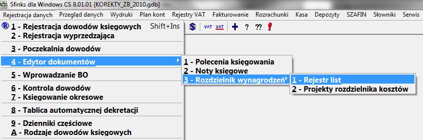 Oczekiwane zmiany Wynagrodzenia bezpośrednio zgodnie z przypisaniem