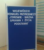 Udział uczniów w eliminacjach szkolnych do wojewódzkiego konkursu " Zdrowie ważna sprawa i życia podstawa" Udział