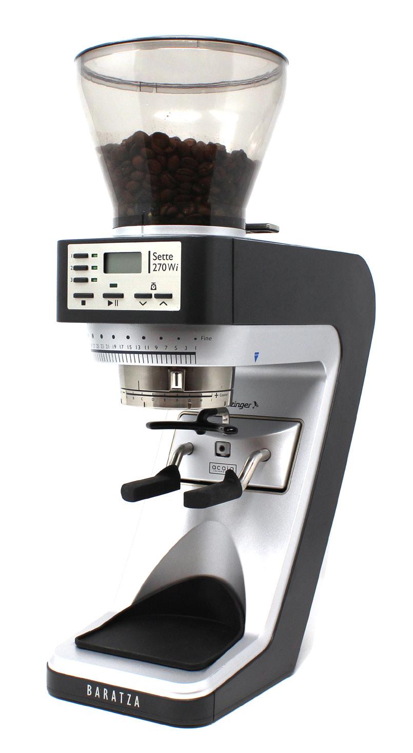 1 Sette 270Wi CONICAL BURR GRINDER WSTĘP Dziękujemy za zakup młynka Sette Conical Burr Coffee Grinder. Z młynkiem Sette przygotowanie aromatycznej filiżanki kawy nie było jeszcze nigdy tak proste.