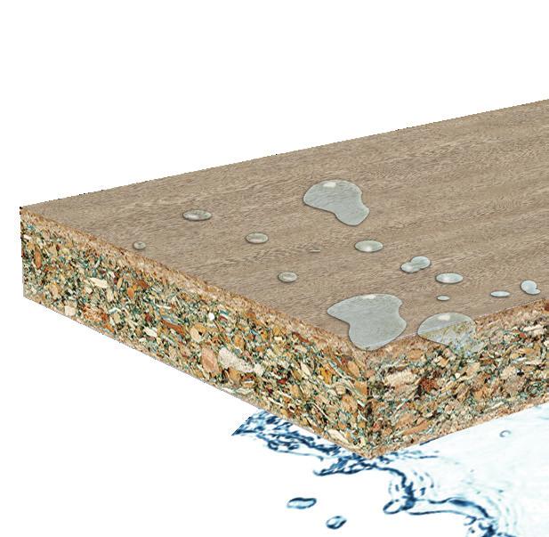 AQUASAFE boards maintain their properties, even in high-moisture environments. Dzięki technologii AQUASAFE meble łazienkowe Crea pozostaną w idealnym stanie przez długie lata.