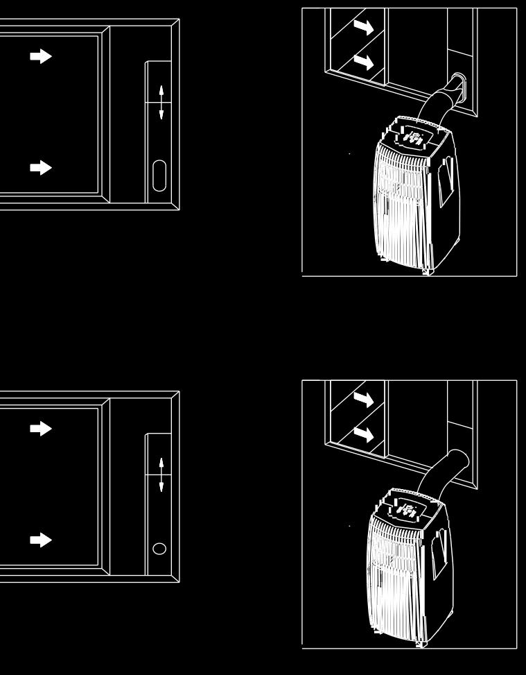 Never block the air inlets or outlets on the appliance. Leave at least 30 cm of free space around the appliance to ensure adequate ventilation.