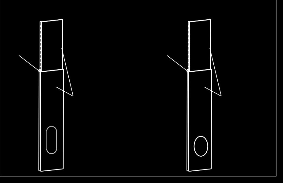 The maximum and minimum window openings are shown in fig. 6 and 7. The window insert is secured with a screw (fig. 7a). Window insert Min. 67.5 cm Max. 123 cm Fig.