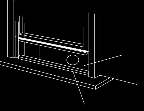 Cut the self-adhesive foam rubber seal to a suitable length and fasten it to the top edge of the window insert (fig. 10).