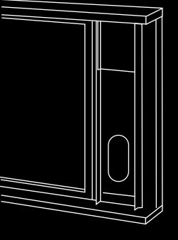 Cut the self-adhesive foam rubber seal to a suitable length and fasten it to the window frame (fig. 12).