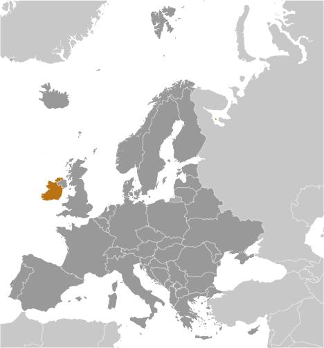 IRLANDIA Powierzchnia 70 273 km² (122.