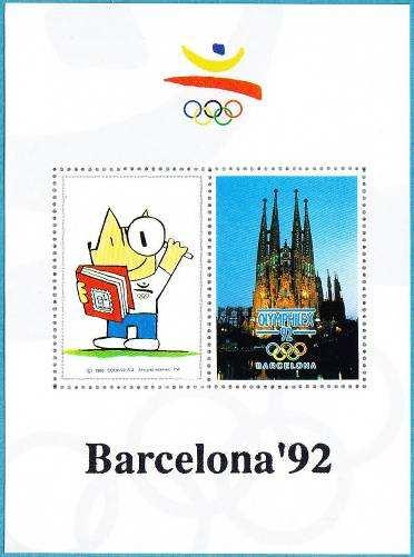 OLYMPHILEX 92, Barcelona, 29.