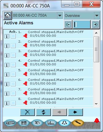 transmisji danych/ zainstalowany w sieci Ciągłe świecenie = Błąd Brak świecenia = Błąd Migotanie = Aktywny alarm / nie rozpoznany Ciągłe świecenie = Alarm aktywny/ rozpoznany Rejestracja danych Za