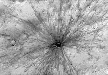 Rozmieszczenie kraterów