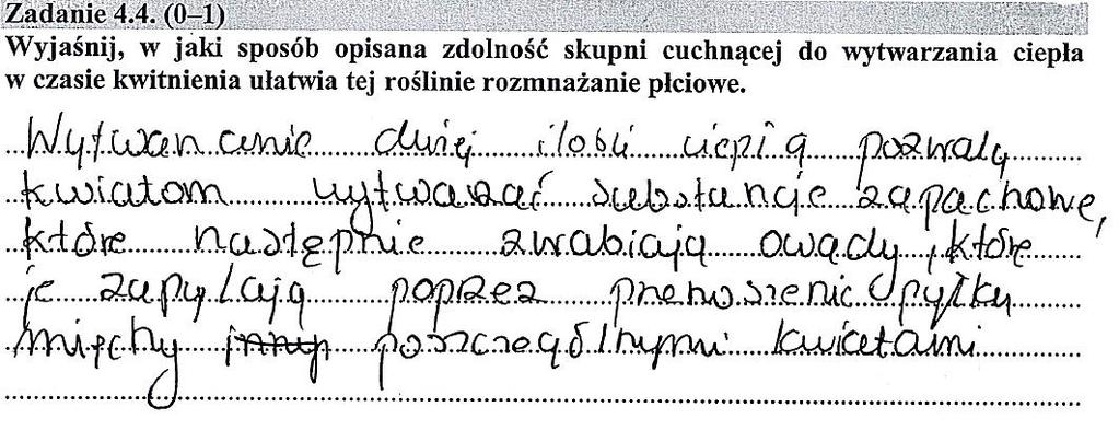 organizmy. Przykład 10. Znacznie łatwiejsze dla maturzystów okazały się dwa ostatnie zadania z tej wiązki: zadanie 4.4. rozwiązane przez 55% zdających i zamknięte zadanie 4.5. rozwiązane przez 46% zdających.