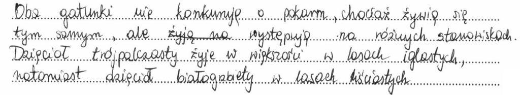 Biologia 37 Przykład A Przykład B Przykład C Zadanie 22.3. (poziom wykonania 54) jako jedyne spośród czterech zadań tworzących wiązkę nie było bardzo trudne.