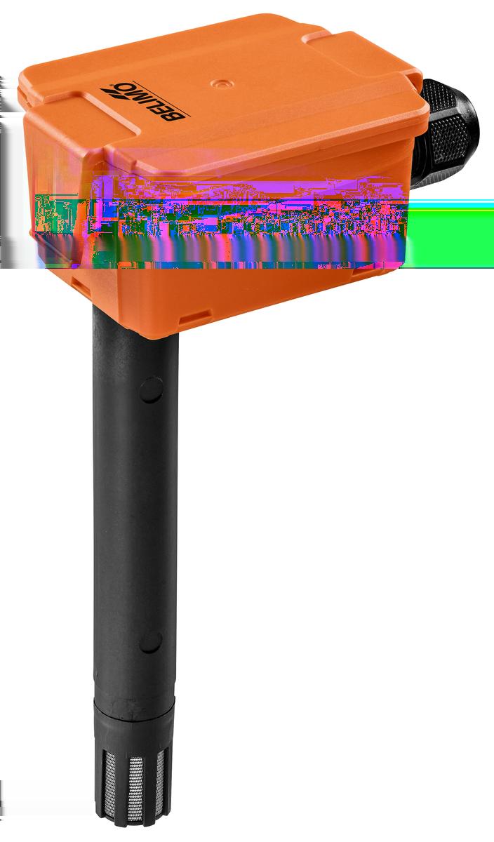 Czujnik kanałowy wilgotności / temperatury Aktywny czujnik () do pomiaru wilgotności względnej i bezwzględnej oraz temperatury w kanałach wentylacyjnych.