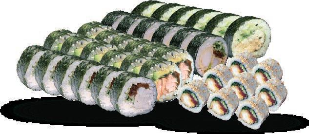 california z krewetką w tempurze 2 I Love Sushi 63 szt.