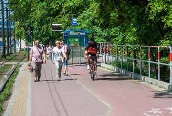 Basztowej Infrastruktura rowerowa rozwija się nie tylko dzięki inwestycjom polegającym na budowie dróg dla rowerów. Rowerzyści zyskują też przy okazji różnych innych prowadzonych w mieście prac.