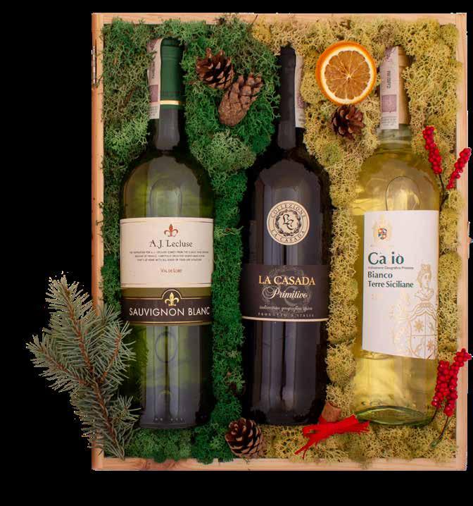 04 Wrzosowe Skarby SUPER CENA 99zł zawartość: Viento Negro 0,75L Bombonierka belgijskich pralinek 180g Belgijskie Czekoladki o smaku kawy