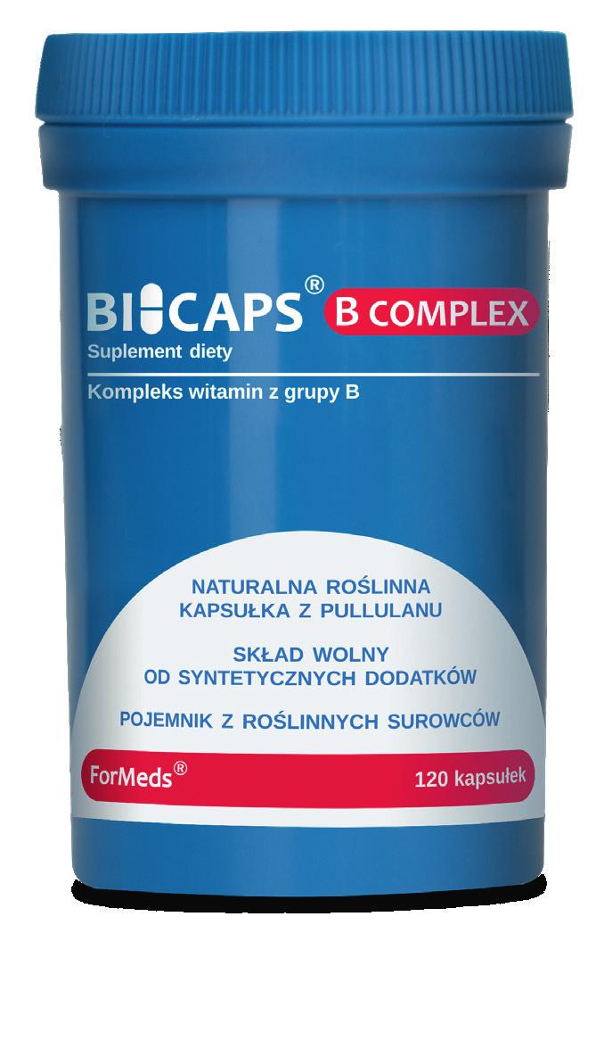 B-COMPLEX 120 kapsułek wolimy WITAMINY Z GRUPY B WYSOKIE DAWKI zawsze czysty skład WYSOKO PRZYSWAJALNE FORMY (m.in.