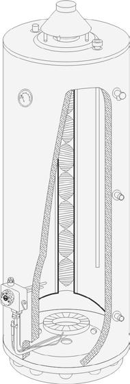 POJEMNOŚIOWE PODGRZEWAZE GAZOWE Stojące lub do montażu naściennego.