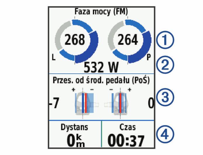 Uśrednianie danych dotyczących rytmu lub mocy Ustawienie uśredniania wartości niezerowych jest dostępne w przypadku treningu z opcjonalnym czujnikiem rytmu lub miernikiem mocy.