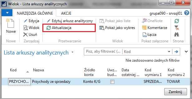 7 Analiza wielowymiarowa System pozwala na wykonywanie różnego rodzaju analiz porównawczych z wykorzystaniem zdefiniowanych w systemie wymiarów.