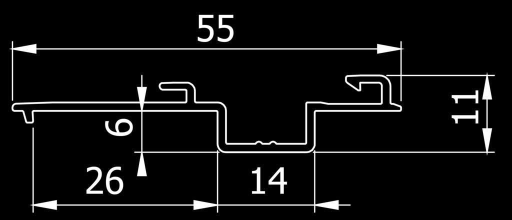 7- WZMOCNIENIE STALOWE DOLNE 25- BUFOR LISTWY DOLNEJ 8- PROFIL ADAPTACYJNY 26- PROWADNICA 9- PROFIL ZATRZASKOWY 27- ZATYCZKA