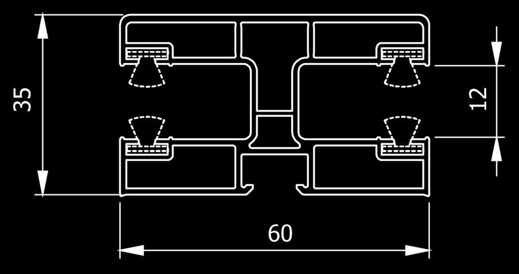 TYPY PROWADNIC PP 53 PP 68 A 20 PPD 79