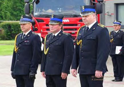 Cezary Broniek, st. sekc. Andrzej Mierzejewski, - starszego sekcyjnego - sekc. Przemysław Mikulak, sekc. Paweł Rynkiewicz.