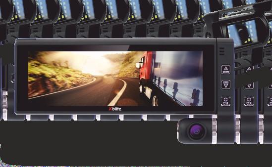 KAMERA SAMOCHODOWA [XBLITZ P1000 / TRUCK] SUPER FULL HD DUAL VIEW TRUCK CAMERA.