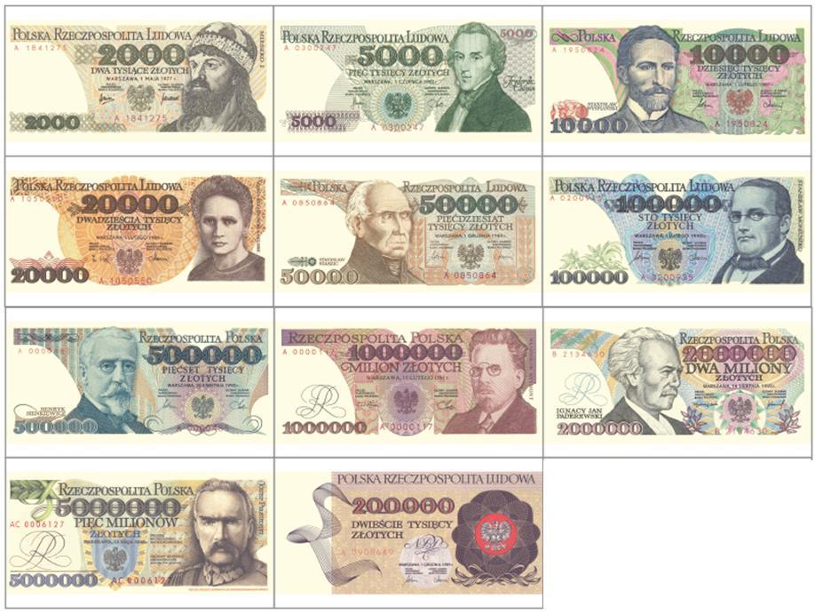 Banknoty polskie