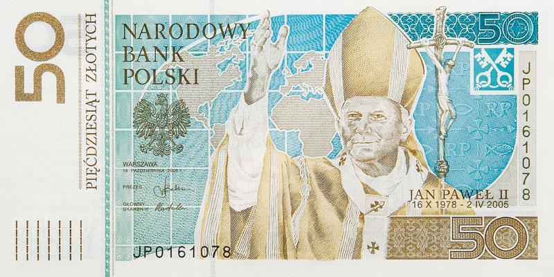 rocznicę wyboru Karola Wojtyły na papieża, Narodowy Bank Polski wyemitował