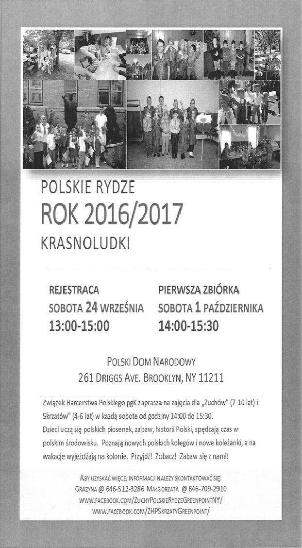 wspólnie z Polska Running Team w niedzielę 16 października o godzinie 11 rano w Forest Park na Queensie, przy Woodhaven Blvd.