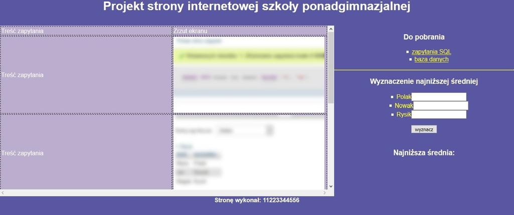 5. Zapytanie 3: tworzące użytkownika Dyrektor na localhost z hasłem dyr_123 Zapytanie 4: nadające prawa dla użytkownika Dyrektor pełne upr awnienia do wszystkich tabel w bazie szkola, Wyeksportuj