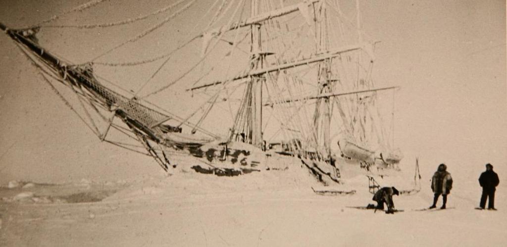 Wyprawy na Biegun Południowy: 1897-1899 - Arctowski zajmuje się budową geologiczną archipelagów Łuku Scotta i gór Półwyspu Antarktycznego, bada zmiany granic śniegu w rejonie Ziemi Ognistej,