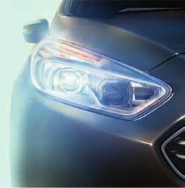 5 EcoBoost 165 KM Kolumna kierownicy z elektryczną regulacją, pamięcią położenia oraz podgrzewaną kierownicą Opcja wymaga zamówienia elektrycznej regulacji położenia fotela kierowcy i pasażera w 10.