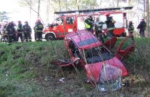 Po przybyciu na miejsce ZRM, lekarz przebadał chłopca w wieku 1 lat pozostawiając go na miejscu.