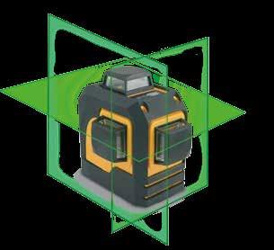 CL1D, CL1D-G, CL3D, CL3D-G Uniwersalne i łatwe w użyciu multilasery krzyżowe 3D.