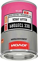 PODKŁADY I LAKIERY PROTECT 330 PODKŁAD AKRYLOWY Protect 330 jest podkładem akrylowym, który dzięki zastosowaniu wysokiej jakości żywic i specjalnych dodatków zapewnia dobrą ochronę antykorozyjną i