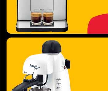 temperaturę parzonej kawy funkcja OneTouch dla espresso, kawy, cappuccino, latte macchiato ceramiczny