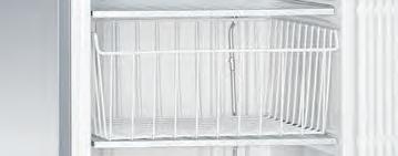 Półki Wytrzymałe ruszty są łatwe do utrzymania w czystości i spełniają najwyższe wymagania higieniczne.