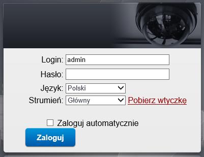 4. Dwukrotnie kliknij w wyszukany adres kamery, 5.