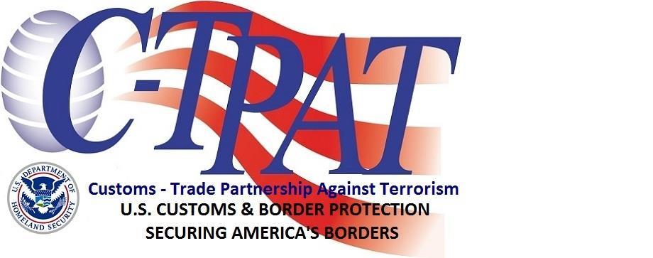 C-TPAT Customs-Trade Partnership Against Terrorism Wspólne przedsięwzięcie administracji rządowej i kręgów gospodarczych, mające na celu zapewnienie łańcuchom