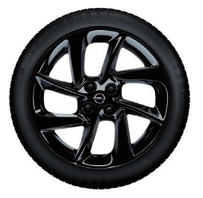 16 x 6,5 obręcze kół ze stopów lekkich we wzorze Vintage, srebrne, opony 195/55 R 16. 3.