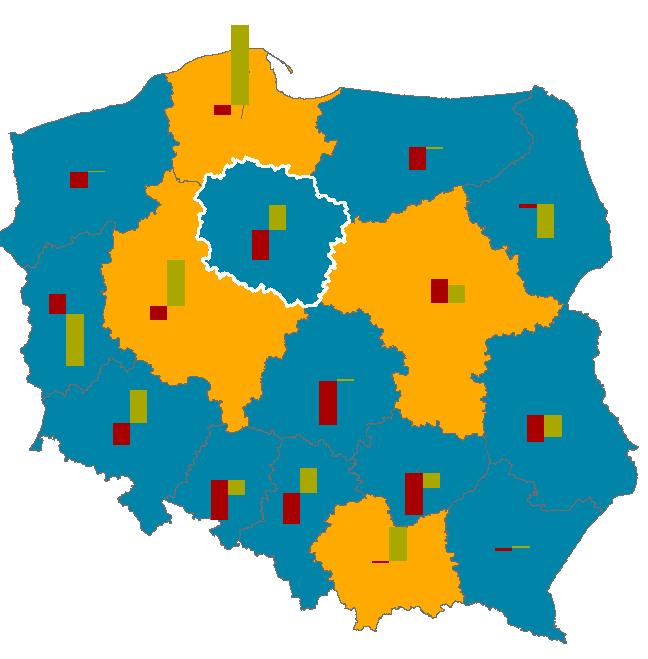 DYNAMIKA LICZBY LUDNOŚCI W 2016 R.