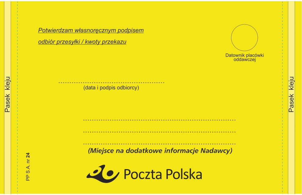 stosowanie kopert wykonanych z błyszczącego lub kredowego papieru, ponieważ uniemożliwiają one czytelne nanoszenie niezbędnych pieczęci nadawanie korespondencji