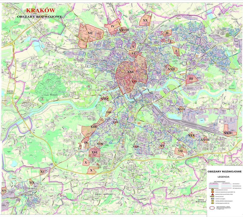 Rozwój systemu ciepłowniczego miasta Krakowa i