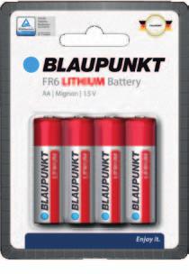 Baterie litowe AA / FR6 / 1,5 V (mm) kartoników (cm) 2 7 76 52 x 26.