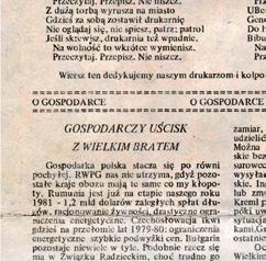 Wtedy za drukowanie, kolportaż, a nawet posiadanie bibuły można było trafić na kilka lat do więzienia.
