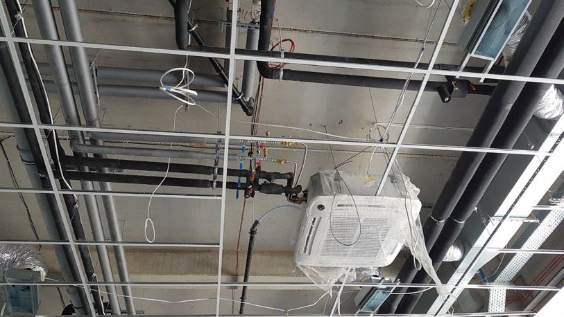 procesowymi i odzyskiem ciepła z automatów spawalniczych dla hali produkcyjnej z częścią socjalną zakładu Novoferm w Wykrotach.