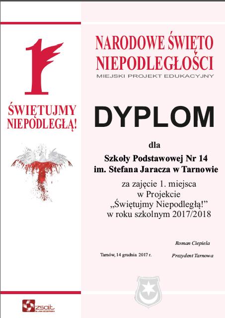 Zwycięzcy 2017 W kategorii szkół podstawowych 1.