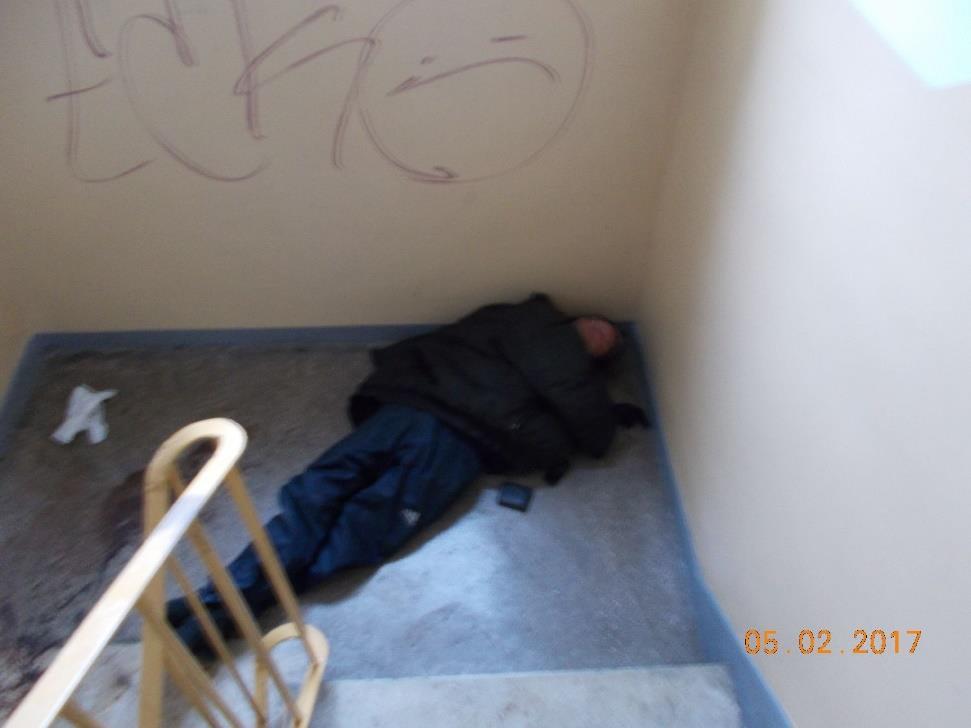 63 osoby bezdomne doprowadzono do schroniska