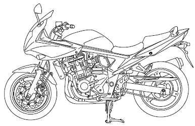 GSF650/A 11. Uchwyt na kask 12.