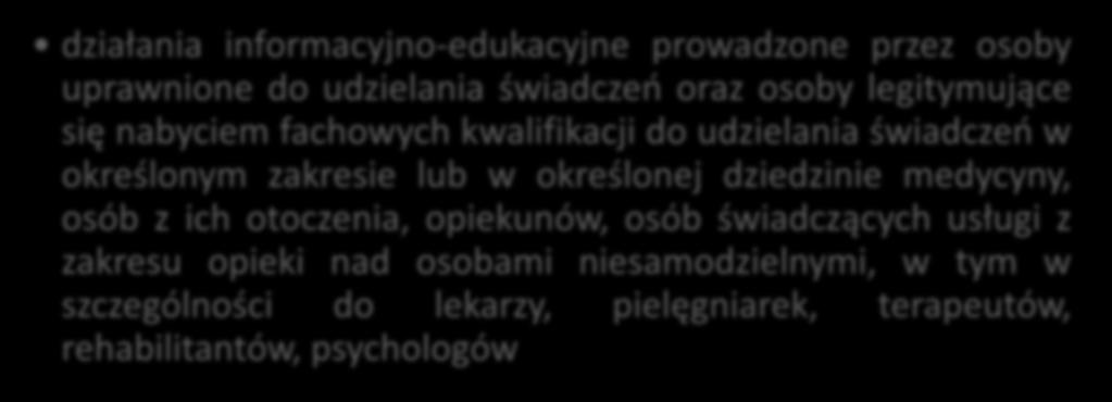 Co można finansować?